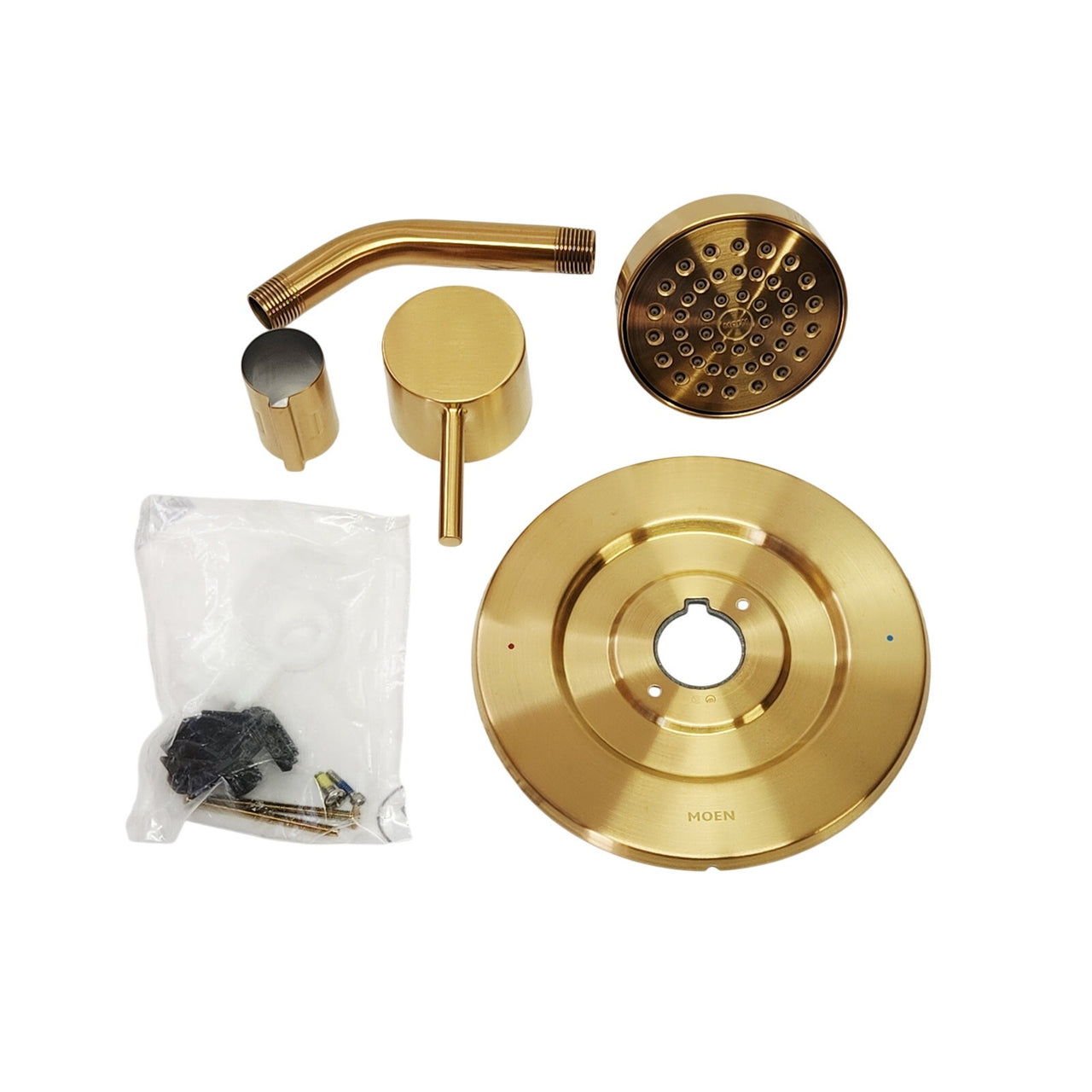 Moen T2192BG Align 2.5 GPM Posi-Temp Shower Faucet Trim Kit - Brushed Gold