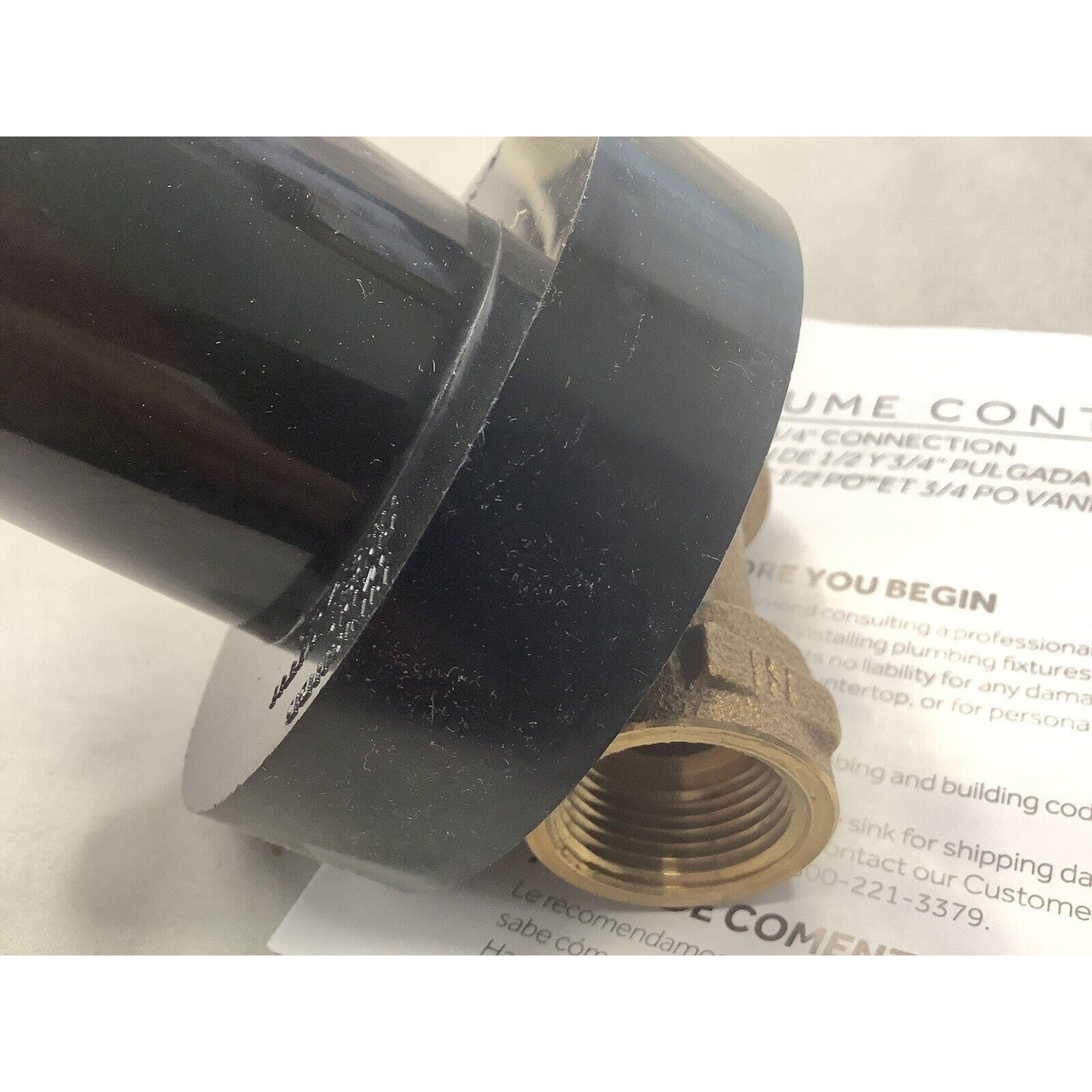 Signature Hardware 447696 3/4" Volume Control Rough-In Valve