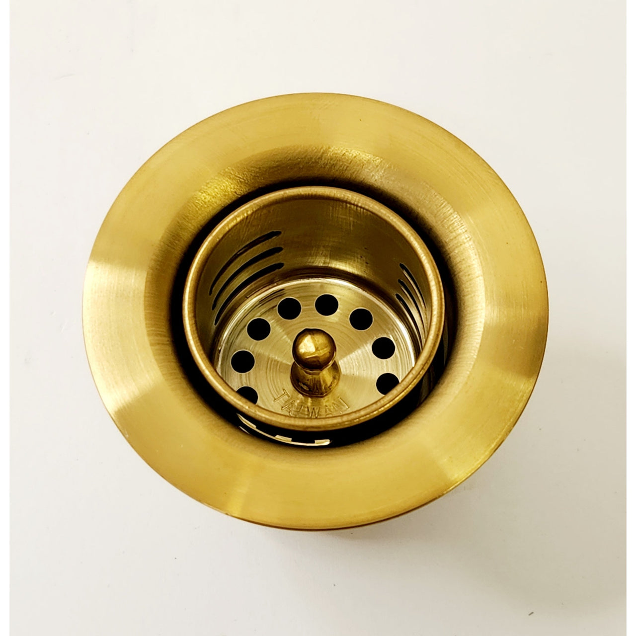Kingston Brass K451BBB Portland Bar Sink Basket Strainer - Brushed Brass
