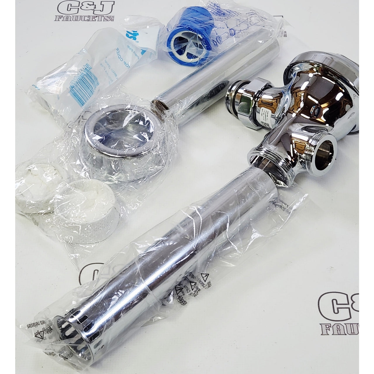 Zurn Z6000 Aquaflush Bathroom Exposed Manual Diaphragm Flush Valve - Chrome READ
