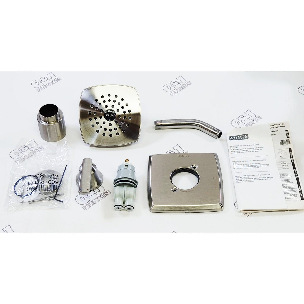 Delta T14264-SS Ashlyn Monitor 14 Series Shower Trim Only - Brilliance Stainless