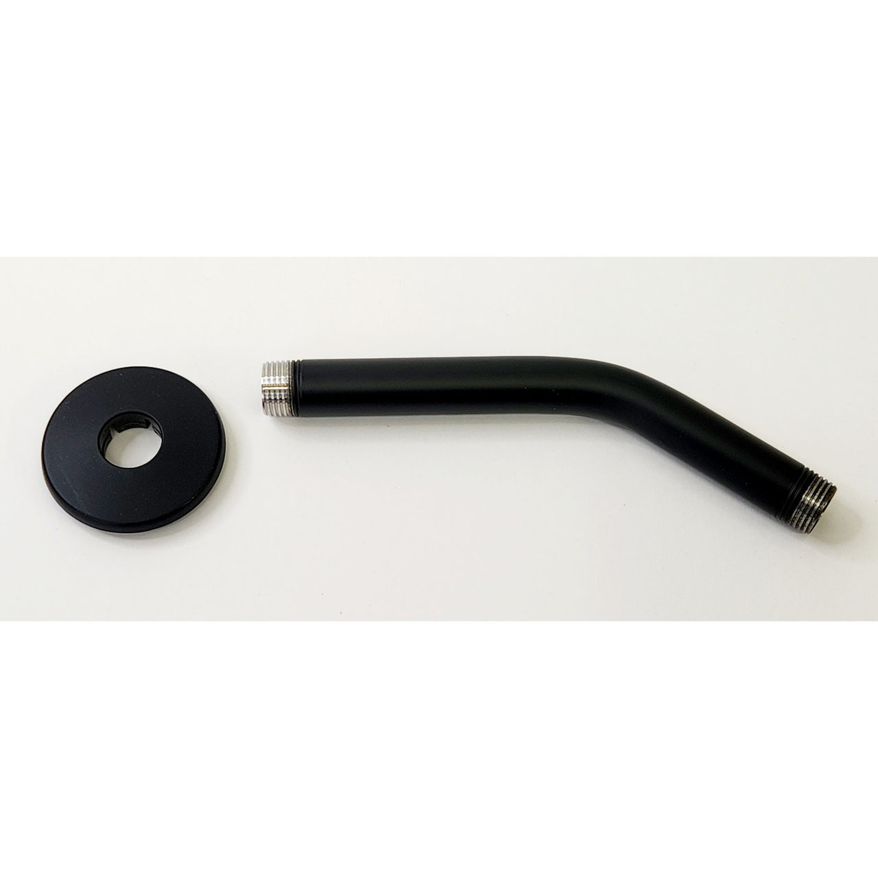Moen S134BL 8 Inch Shower Arm - Matte Black