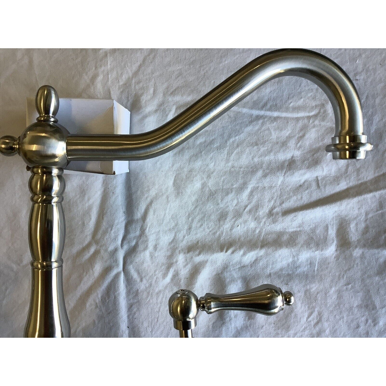 Signature Hardware 329289 Felicity Bridge Kitchen Faucet - Brushed Nickel