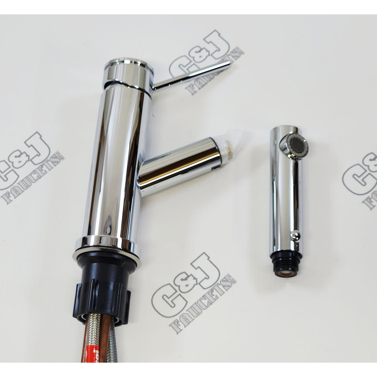 GRAFF G-5430-LM53-PC ME 25 1.8 GPM Bar Prep Pull-Out Faucet - Polished Chrome