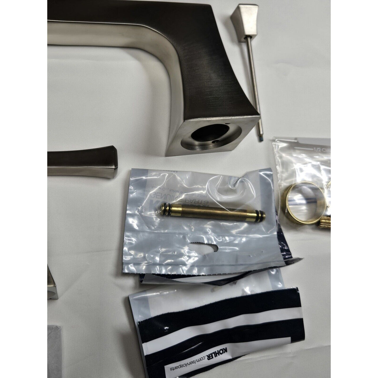 Kohler T428-4V-BN Memoirs Stately Tub Filler Trim, No Valve-Brushed Nickel *READ