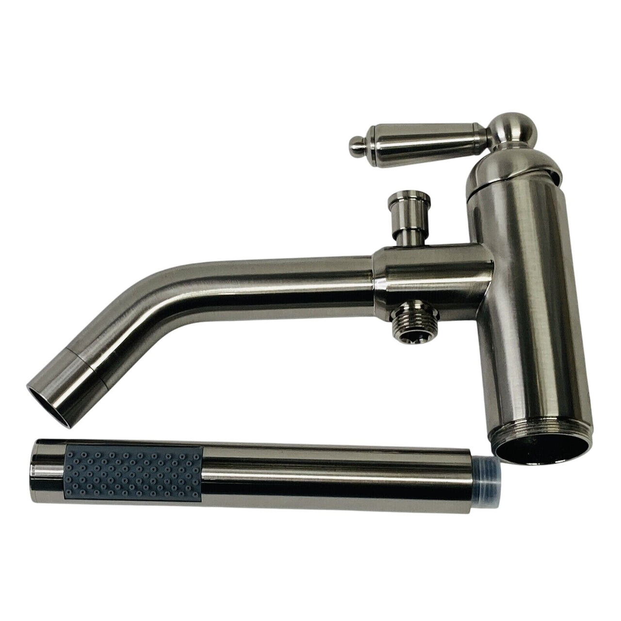 Signature Hardware 422776 Napier Floor Mounted Tub Filler - Brushed Nickel