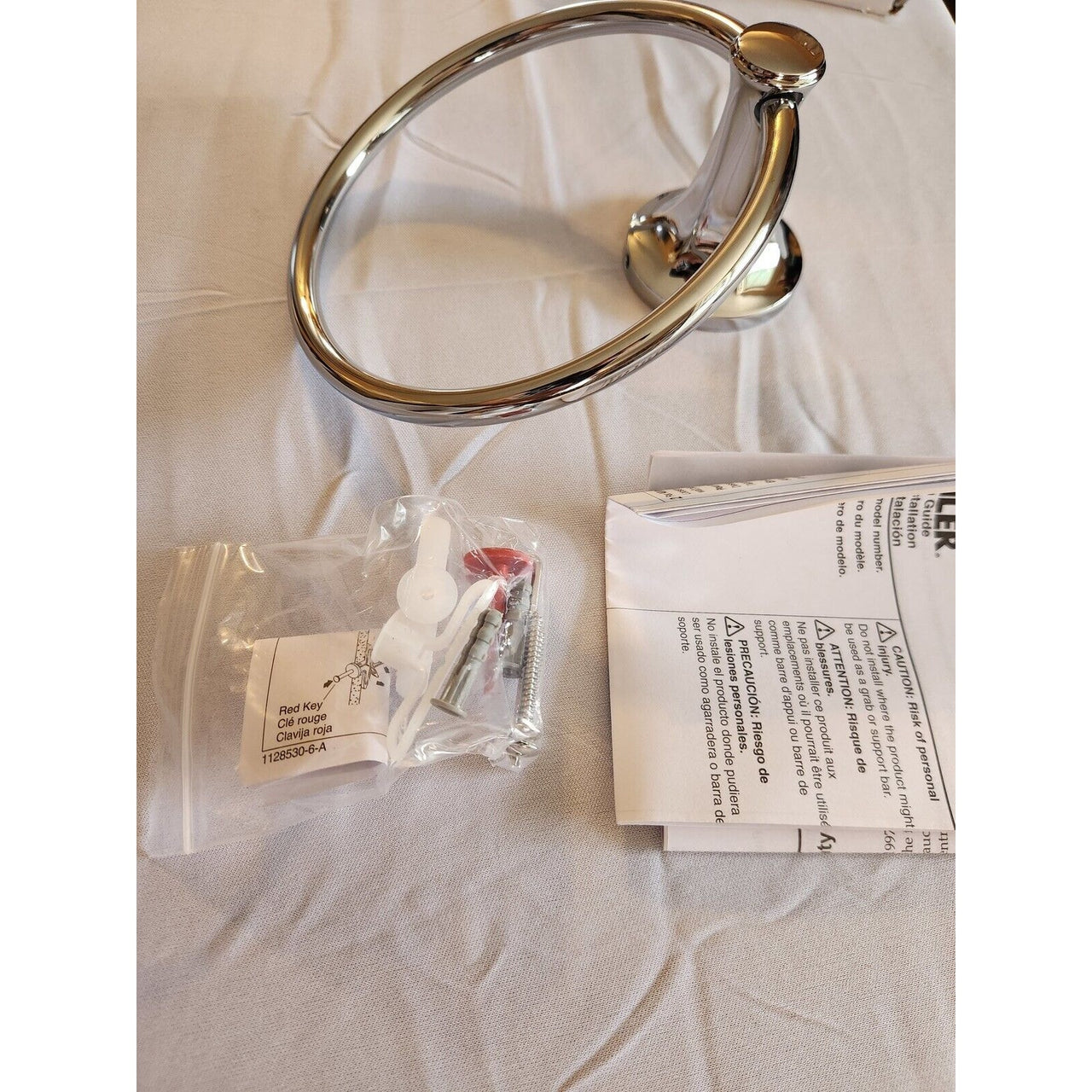 Kohler 26511-CP Refined Towel Ring - Polished Chrome