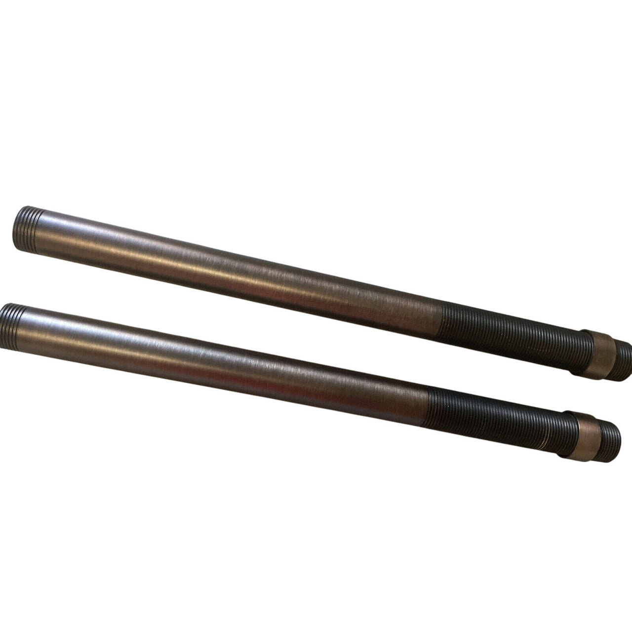 Signature Hardware NB-118ORB 13" Bottom Pipe Nipples - Oil Rubbed Bronze