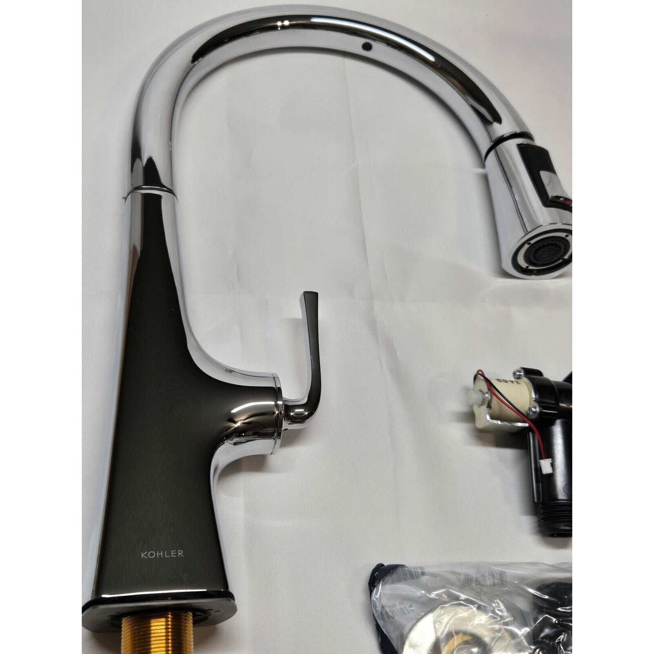 Kohler 22068-CP Graze Touchless Pull-Down Kitchen Sink Faucet - Polished Chrome