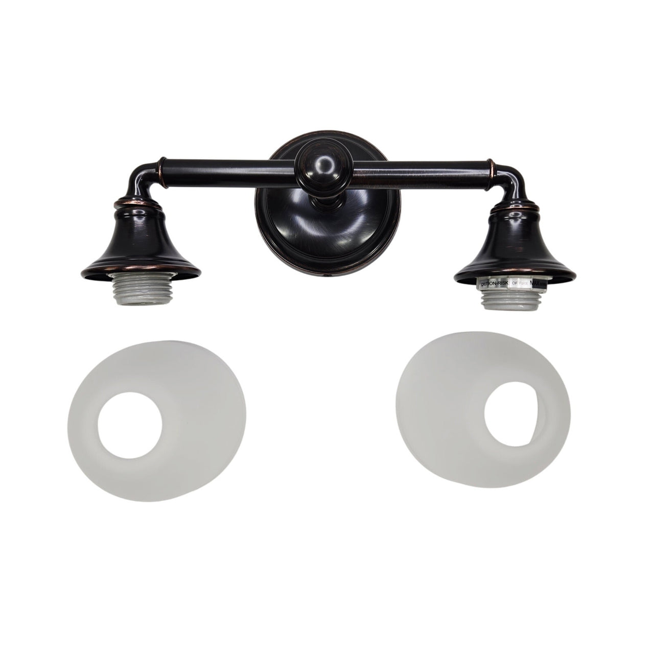 Kohler Lighting 10571-BZL Devonshire 15" Wide Bath Vanity Light - Oil Rub Bronze