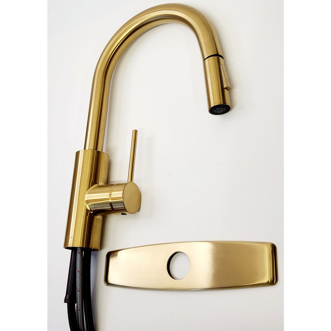 Kraus KPF-2620BB Oletto 1.75 GPM Pull Down Kitchen Faucet - Brushed Brass