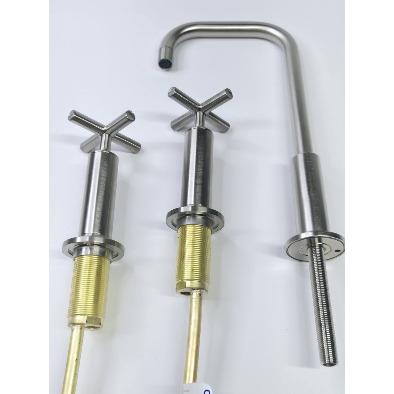 Kohler 14408-3-BN Purist Widespread Bathroom Sink Faucet - Brushed Nickel