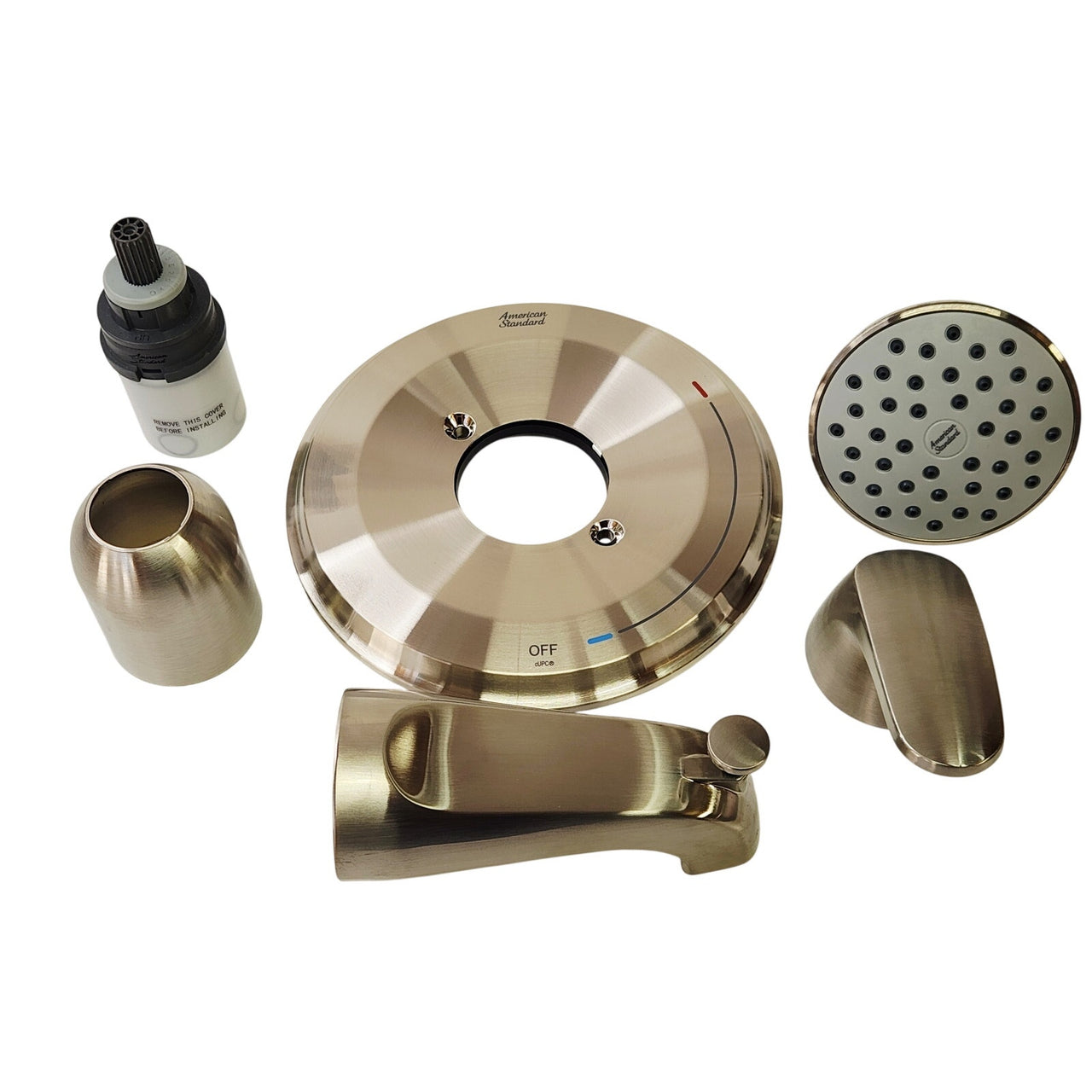 American Standard TU075508.295 Colony Pro Tub & Shower Trim - Brush Nickel READ