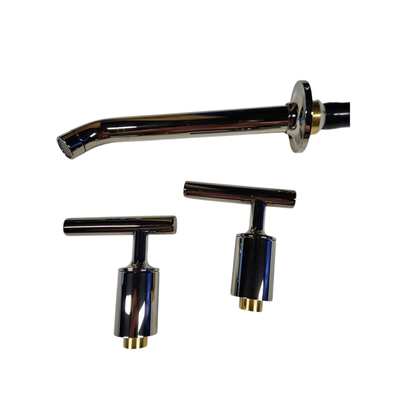 Kohler T14413-4-SN Purist Bathroom Sink Faucet - Vibrant Polished Nickel