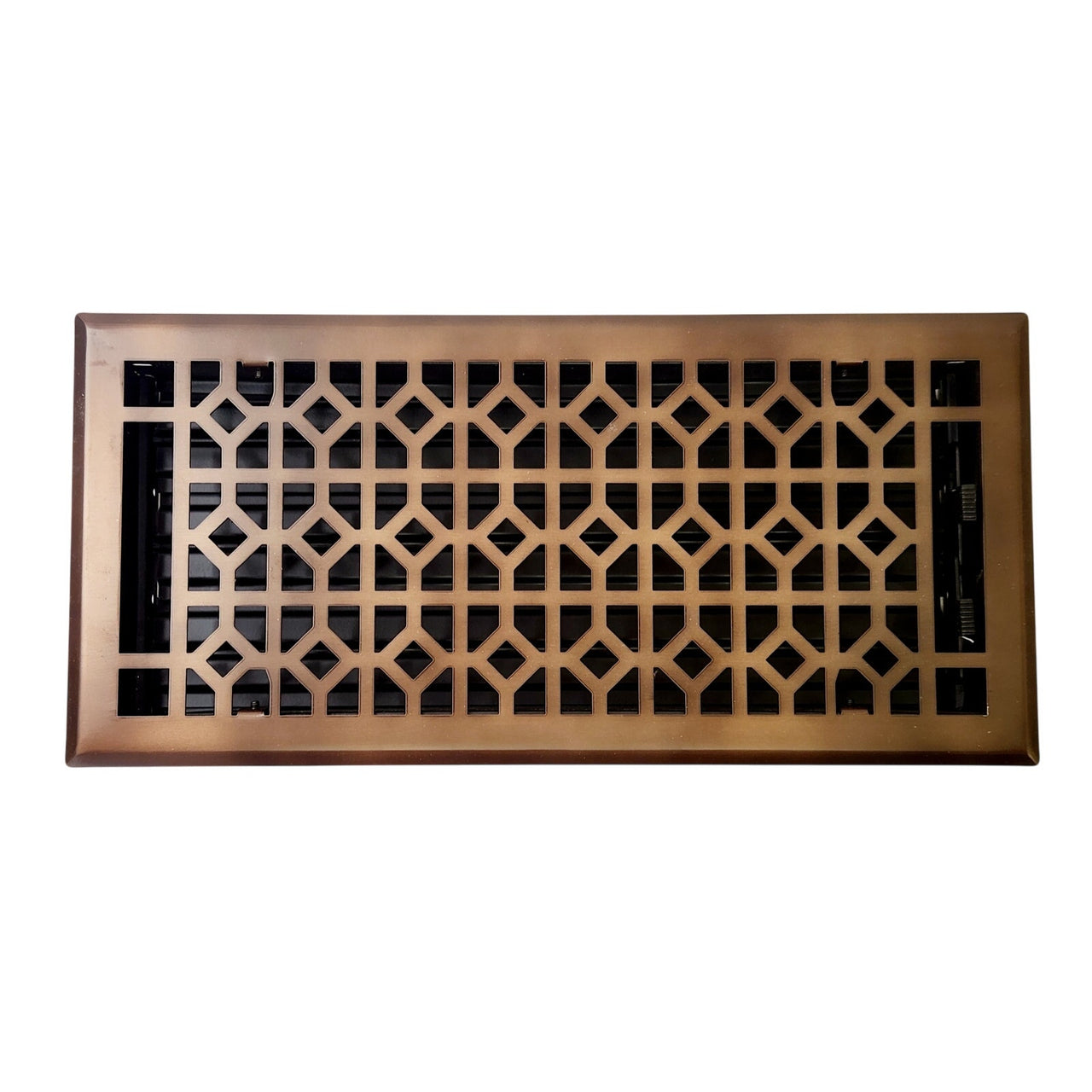 Signature Hardware 435755 Appert 6" x 14" Floor Register - Oil Rubbed Bronze