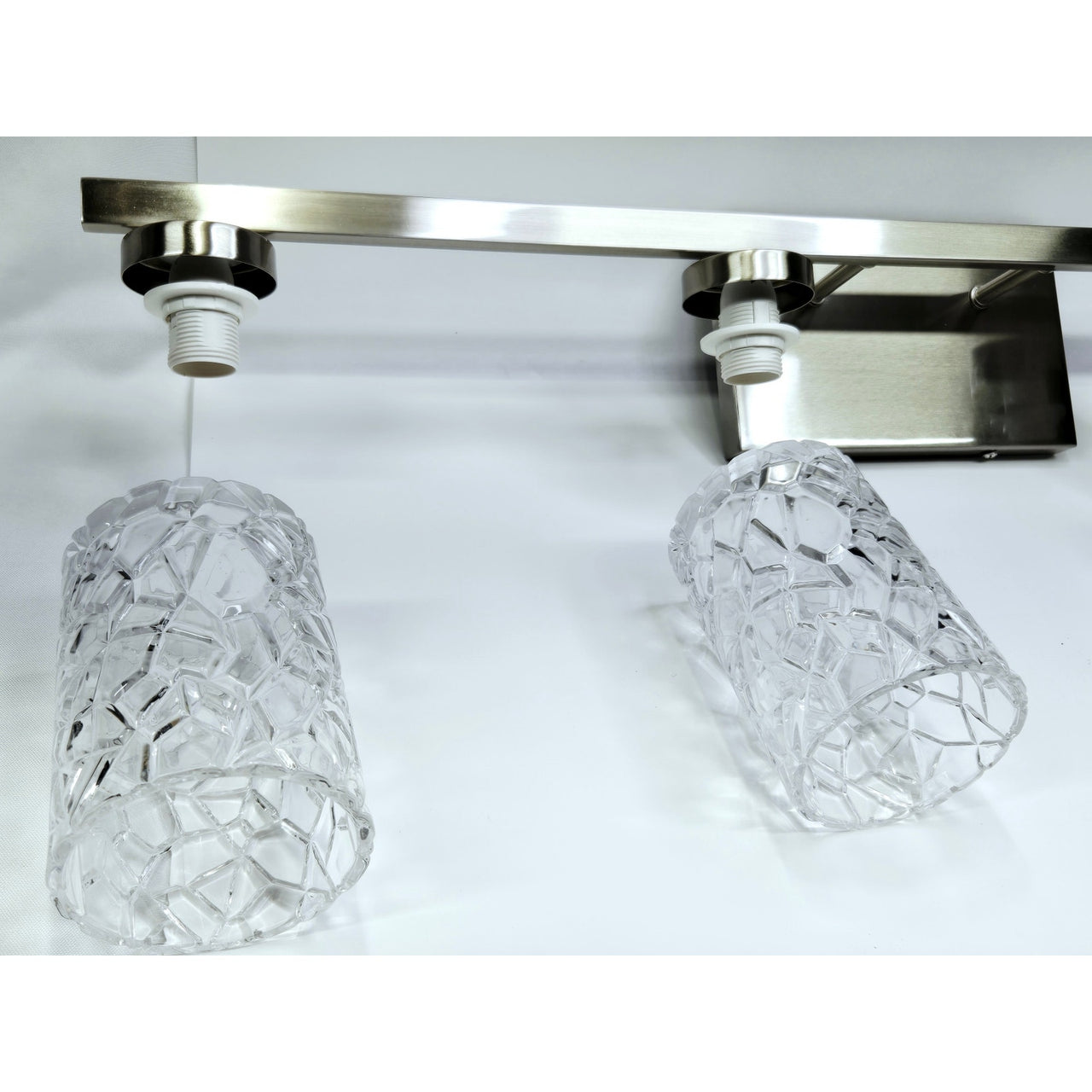 Elegant Lighting LD7028W32SN Cassie 4 Light 32" Wide Vanity Light - Satin Nickel