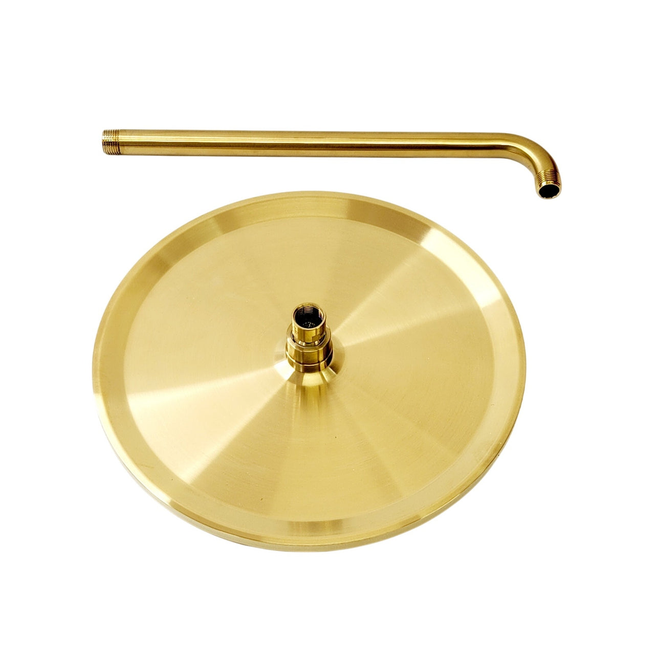 Pfister USH-05SHWBG Modern Round 1.75 GPM Rain Shower Head - Brushed Gold