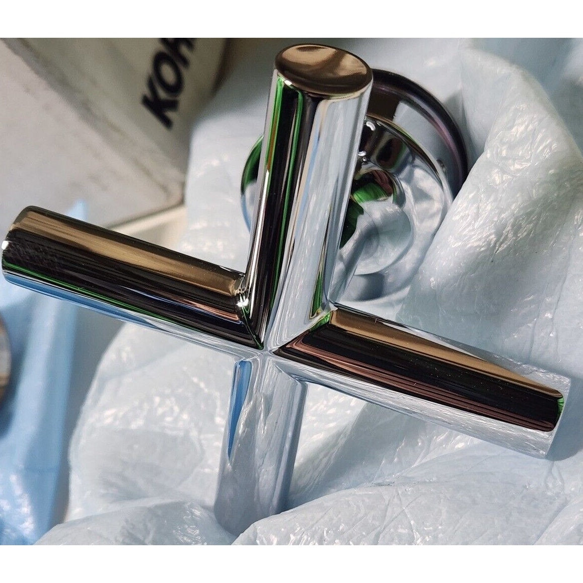 Kohler TS14423-3-CP Purist Valve Trim with Cross Handle - Polished Chrome READ