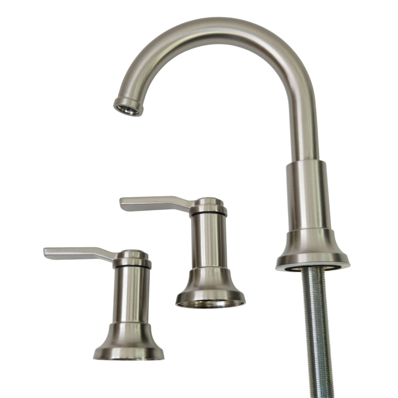 Pfister LF-049-BCOGS Briscoe Widespread Bathroom Faucet - Brushed Nickel READ