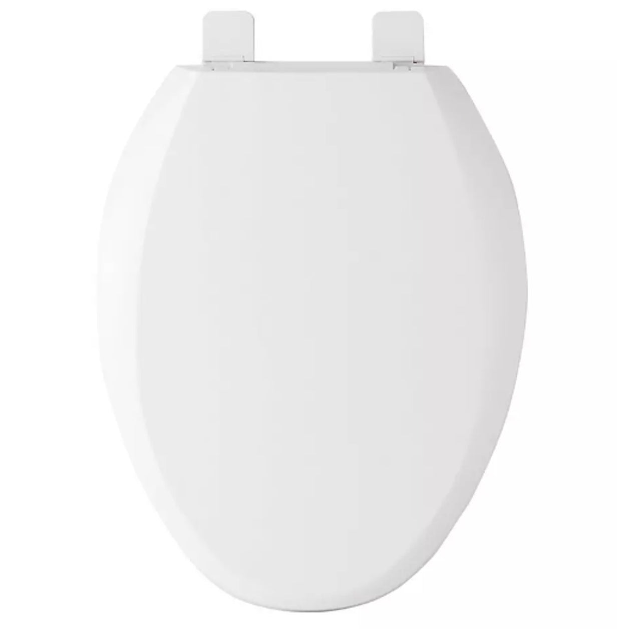 Signature Hardware 412455 EZ Close Plastic Elongated Bowl Toilet Seat - White