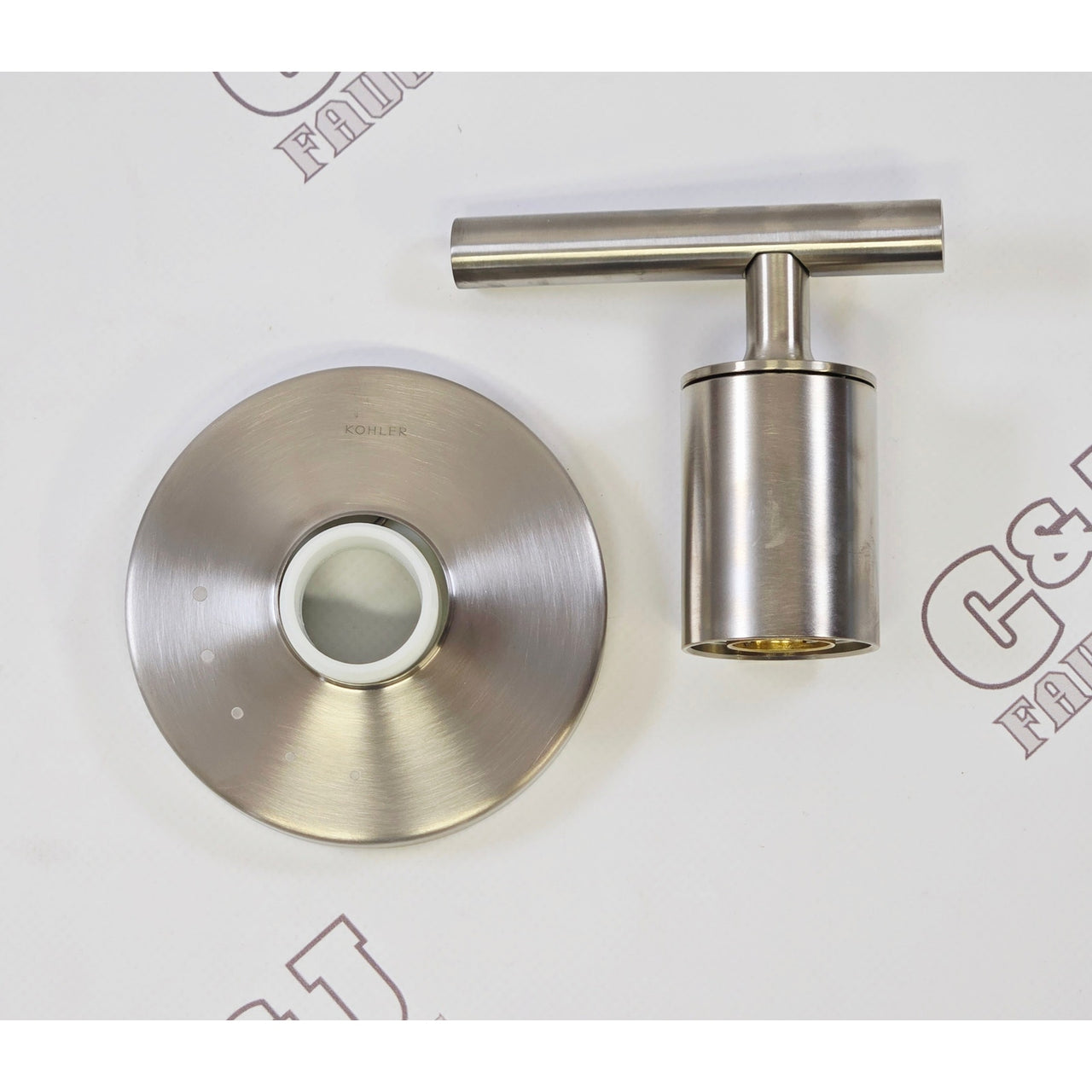 Kohler T14490-4-BN Purist Lever Handle Valve Trim Only - Brushed Nickel