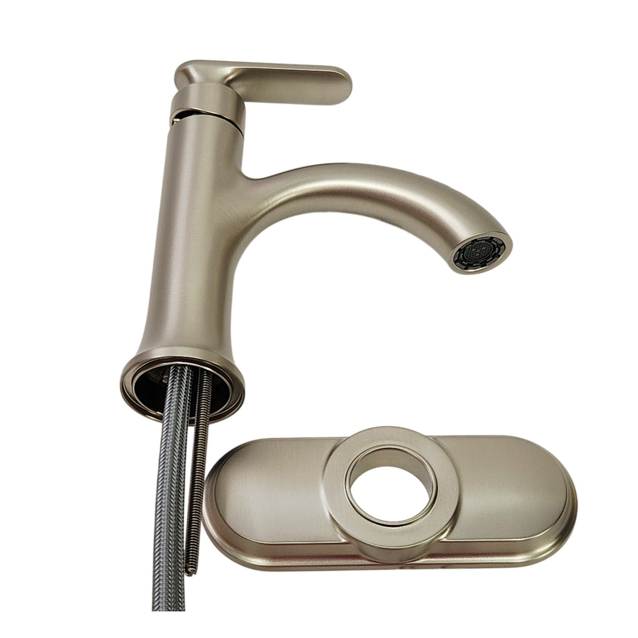 Moen 84632SRN Ellicott Single-Handle High-Arc Bathroom Faucet - Brushed Nickel