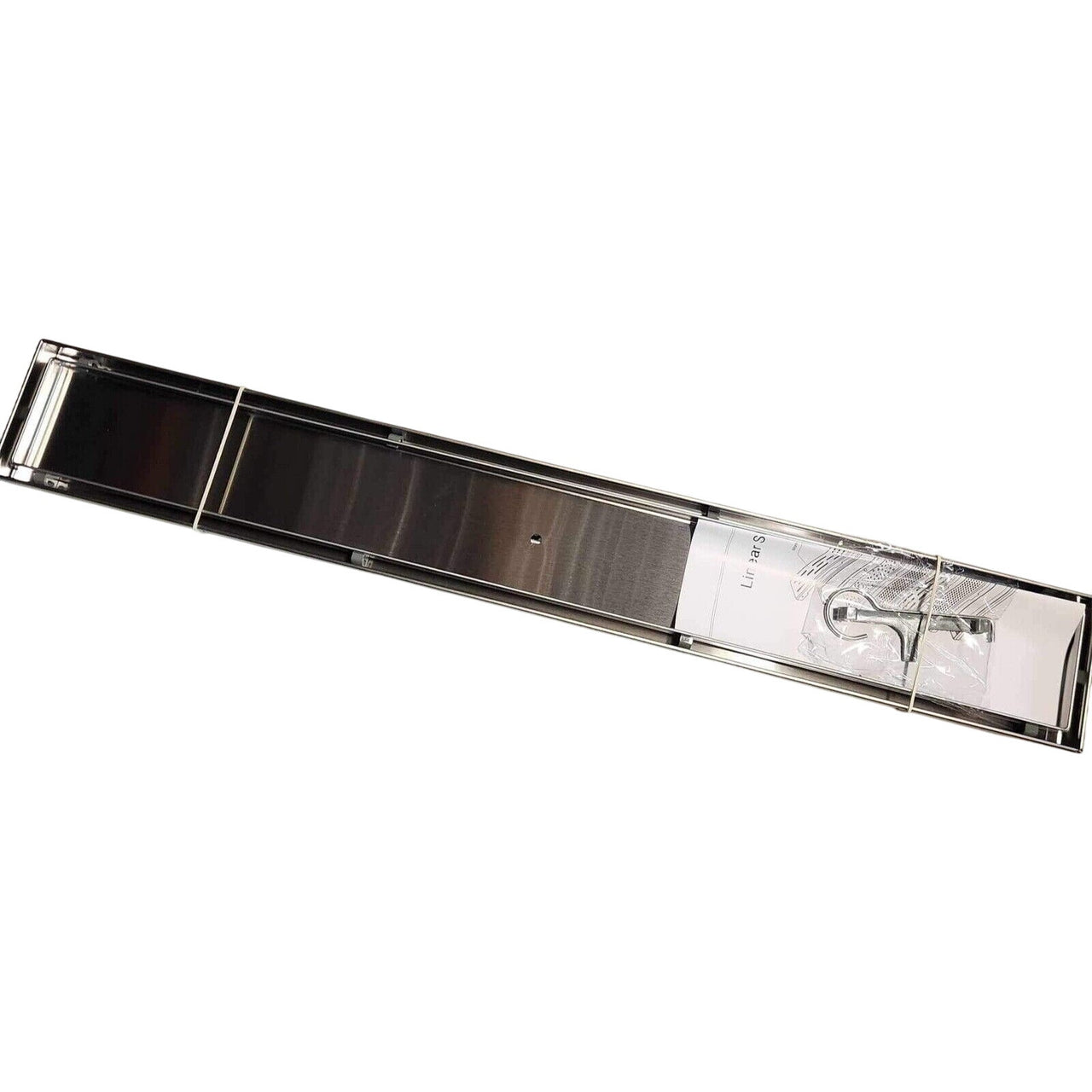 Signature Hardware 404973 Cohen 24" Linear Tile-In Shower Drain - Brush Stnlss