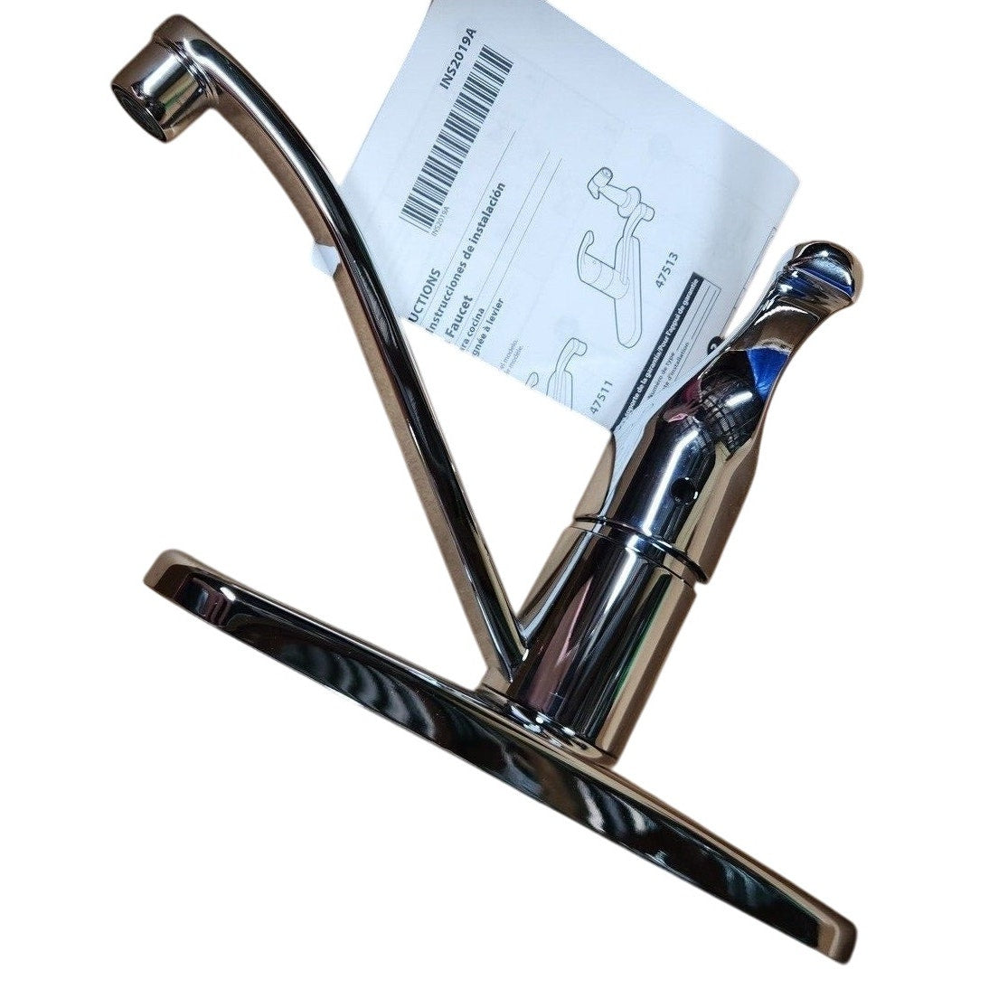Moen Cleveland Faucets CA47511 Flagstone Single-Handle Kitchen Faucet - Chrome