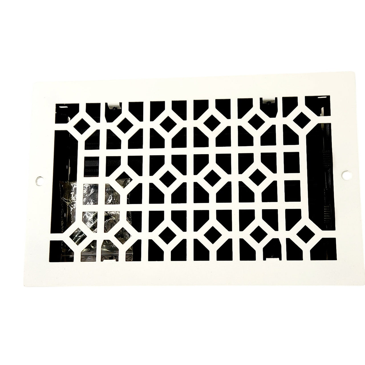 Signature Hardware 445799 Appert 6" x 10" Steel Wall Register - White