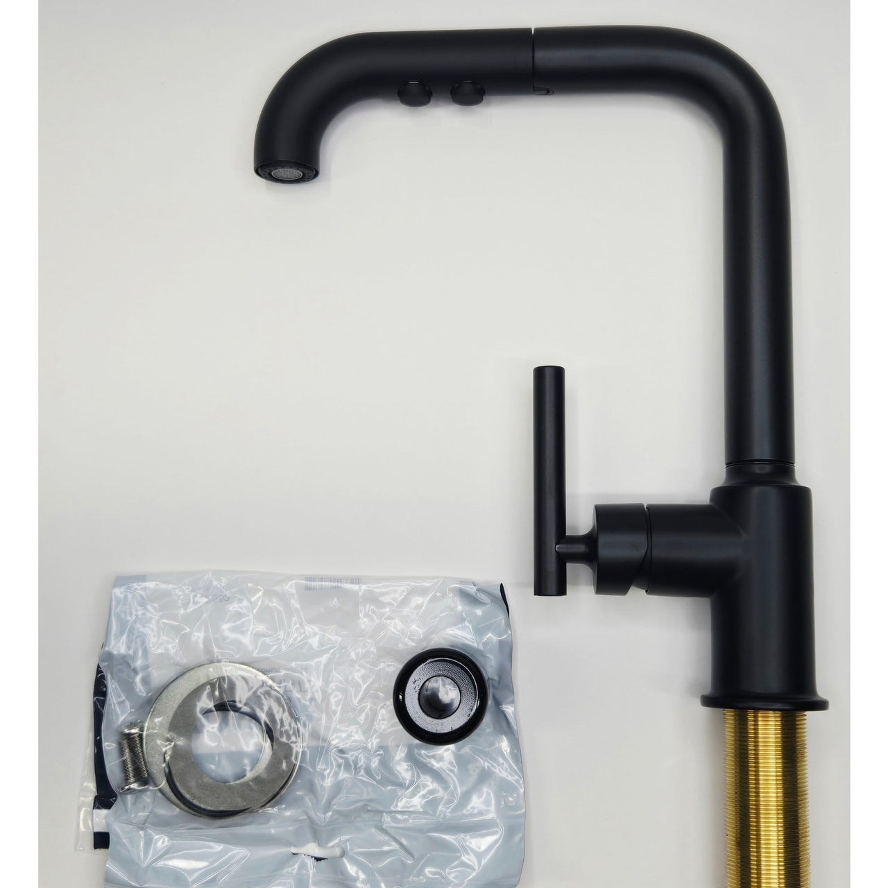 Kohler 7505-BL Purist Kitchen Sink Faucet - Matte Black