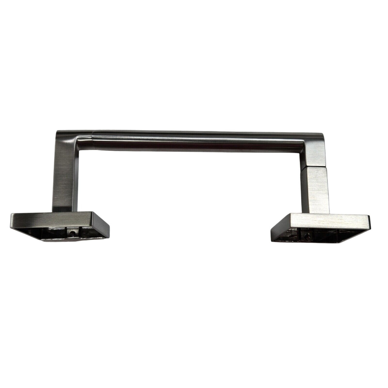 Signature Hardware 448339 Hibiscus Toilet Paper Holder - Brushed Nickel