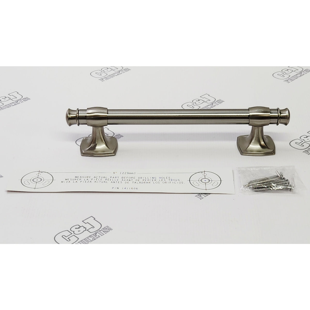 Kohler R27237-BN Arsdale 9 in Grab Bar - Brushed Nickel