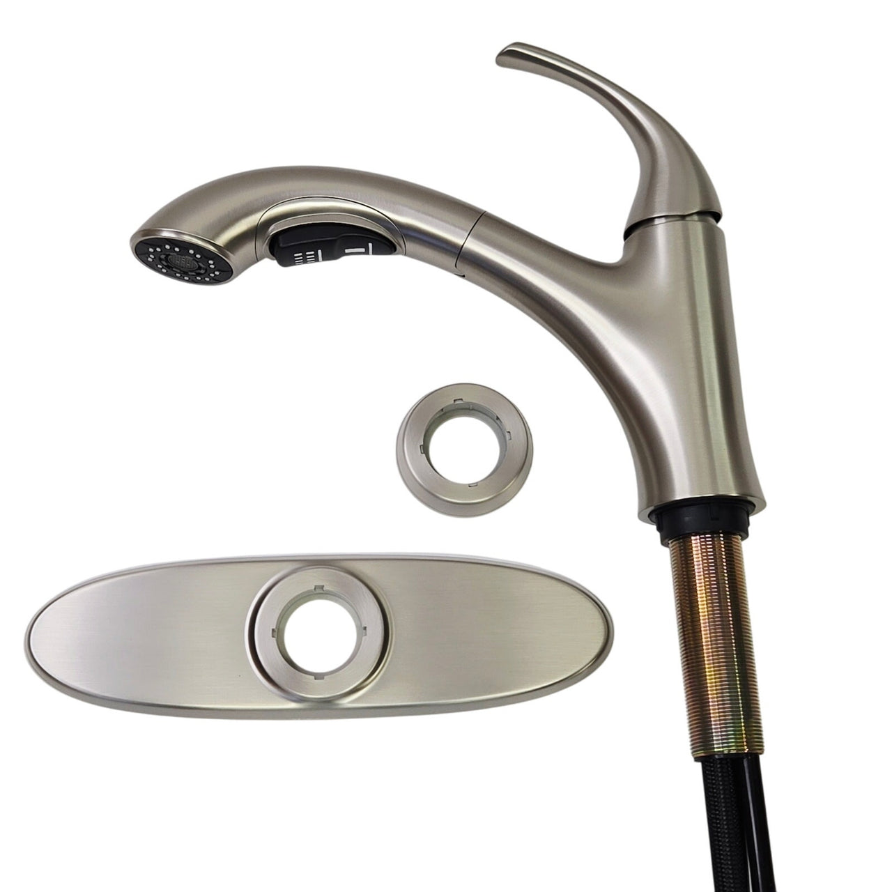 Pfister F-534-7WRYGS Wray Single-Handle Kitchen Faucet - Stainless Steel