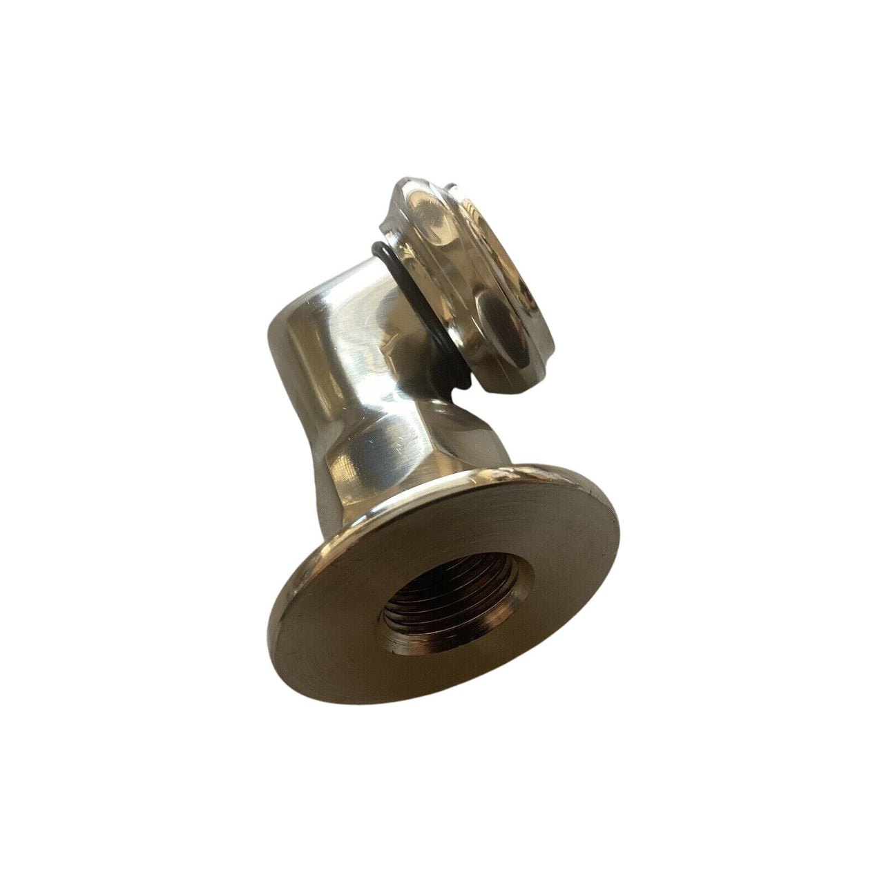 Signature Hardware 144410 2" Deck Mount Couplers - Brushed Nickel