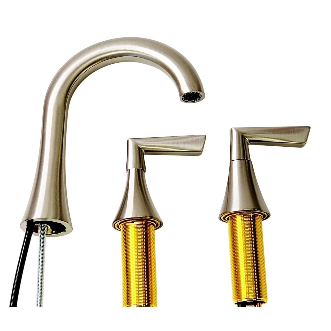 Delta 35874LF-SP Rinna Two Handle Widespread Bathroom Faucet - Brushed Nickel