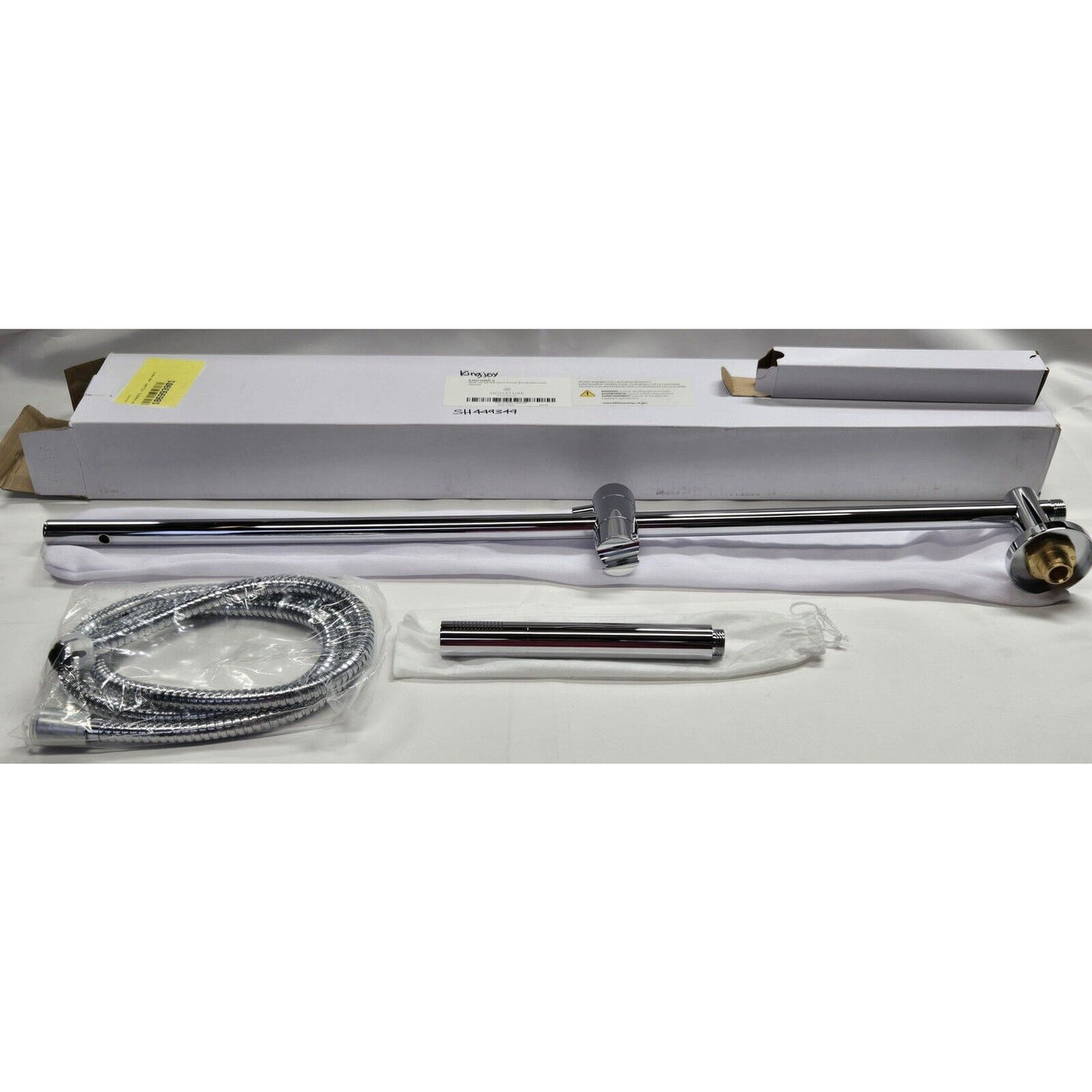 Signature Hardware 449349 Contemporary Tubular Hand Shower Slide Bar-Chrome READ