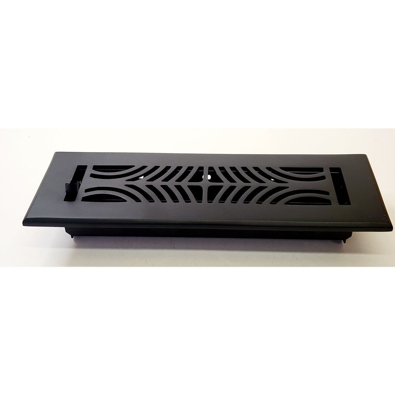 Signature Hardware 478661 Deeken 11-1/4" x 3-1/2" Floor Register - Black