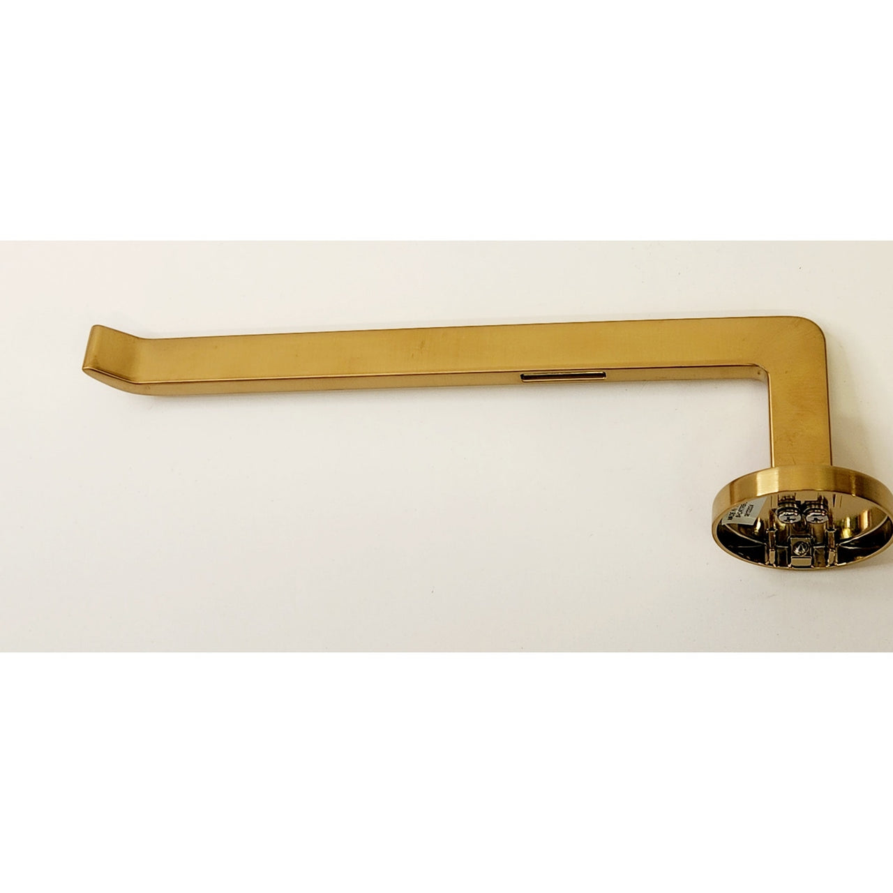 Signature Hardware 485048 Drea 10" Wall Mounted Towel Ring - Brushed Gold