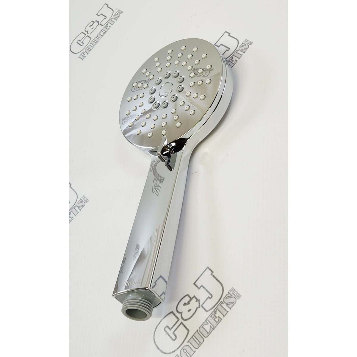 RIOBEL 4370C 4" 3-Function 2.0 GPM Bathroom Shower Handshower - Chrome
