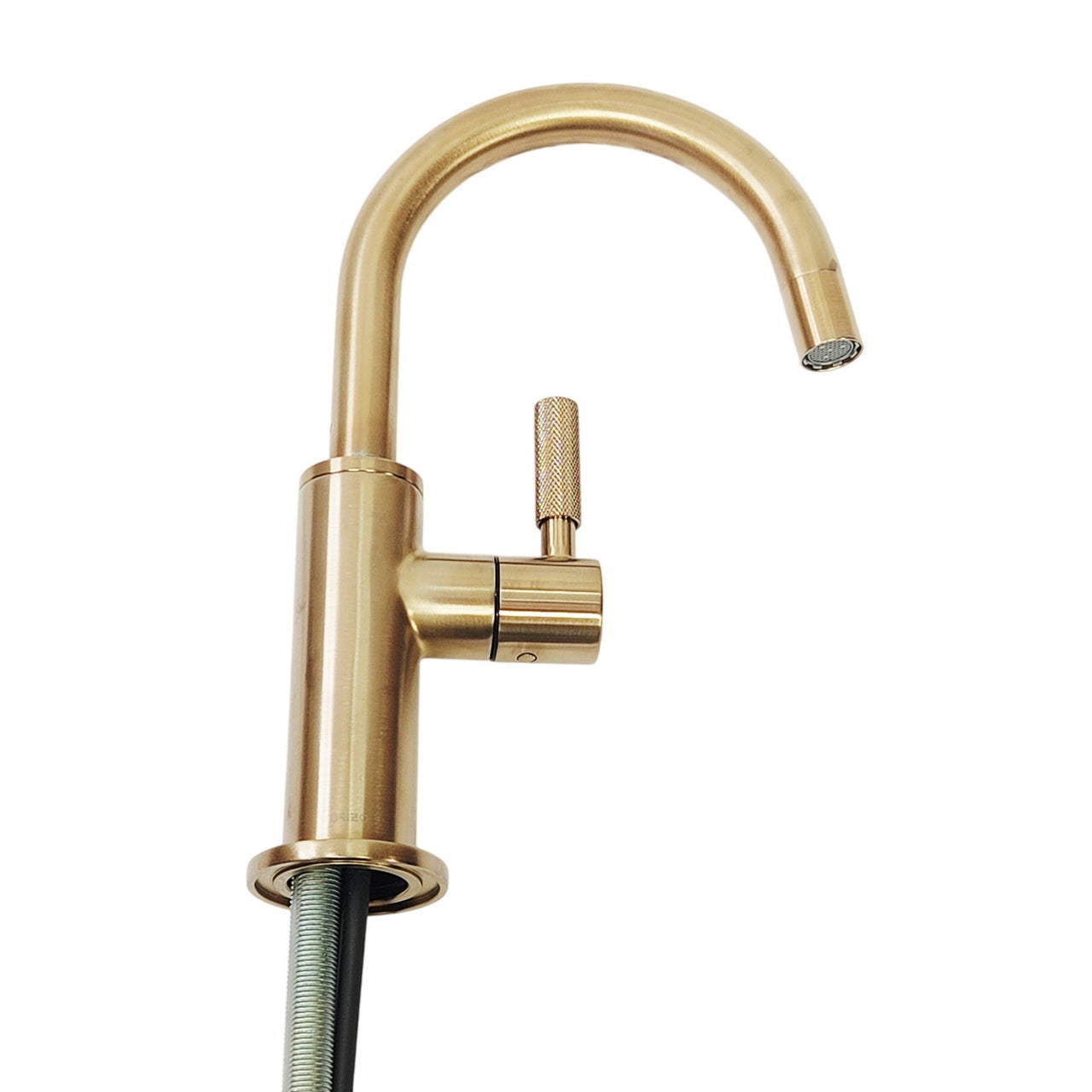 Brizo 61343LF-C-GL Litze 1.5 GPM Cold Only Faucet with Arc Spout- Luxe Gold READ