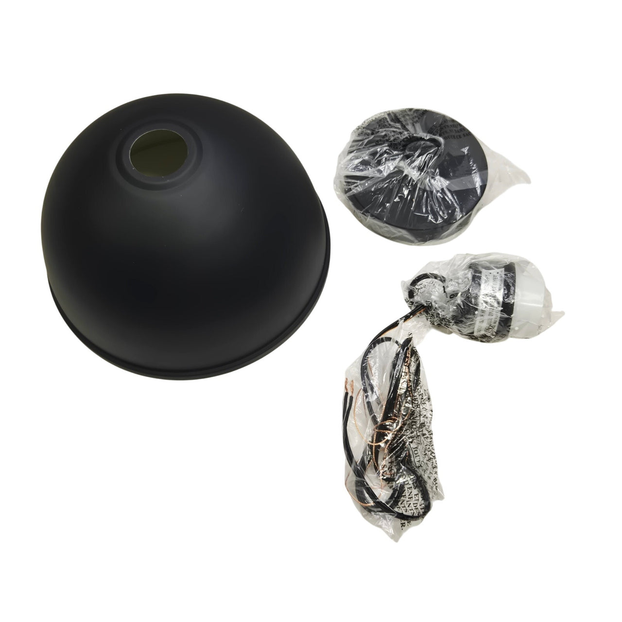 Globe Electric 44628 Talullah 10" Wide Outdoor Mini Pendant - Matte Black