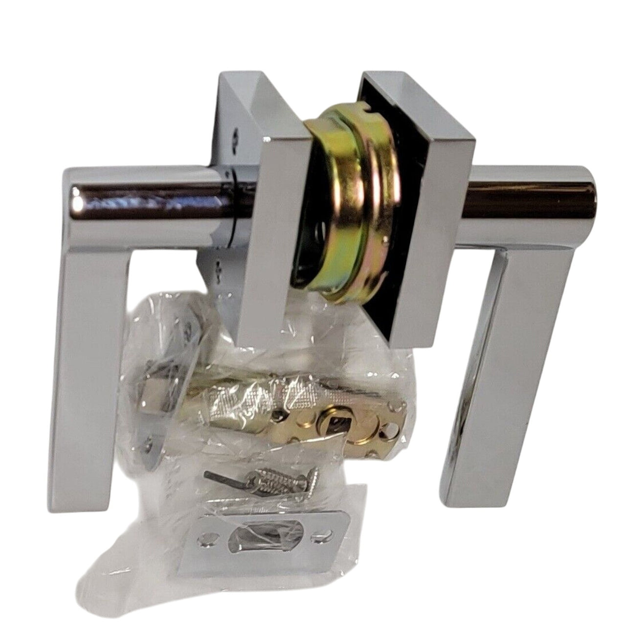 Signature Hardware 466728 Mabry Passage Lever Handles Set - Polished Chrome*