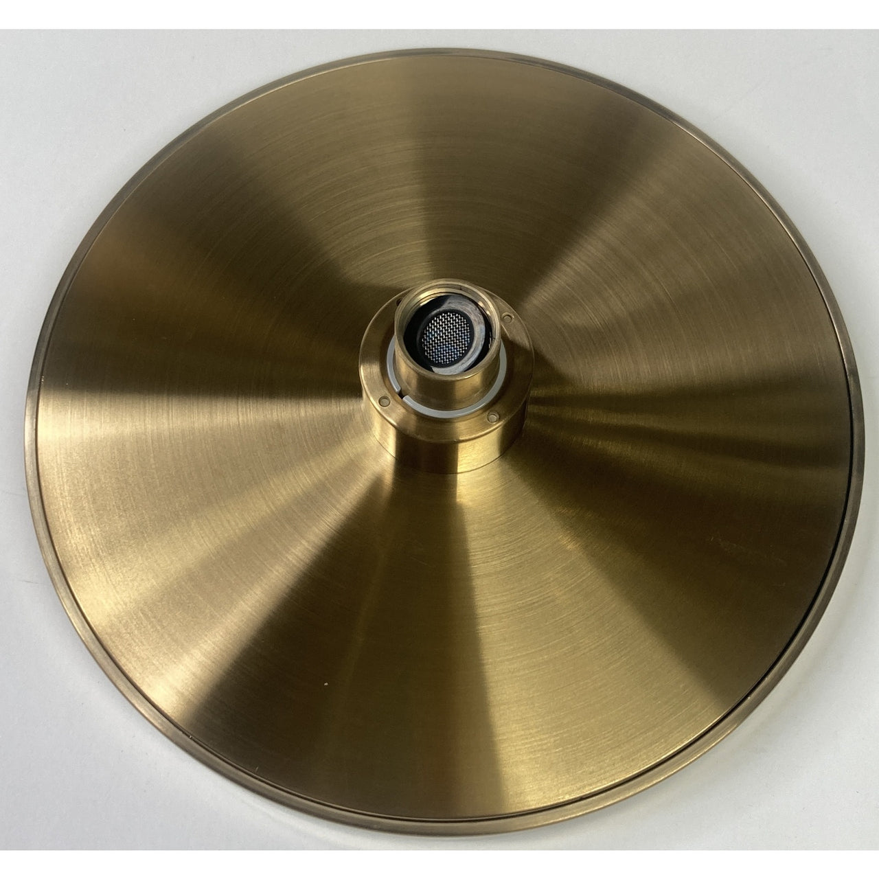 Signature Hardware 476850 1.8 GPM 8" Wide Round Rain Shower Head - Brushed Gold