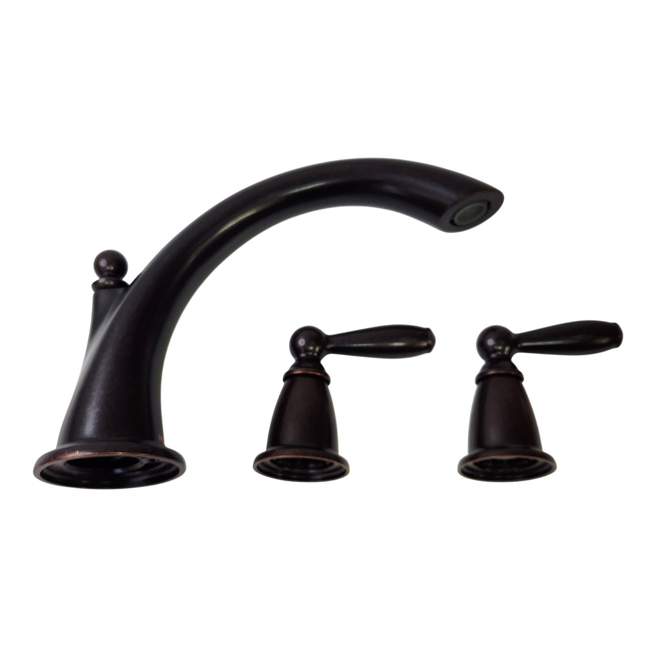 Moen T933ORB Brantford Deck Mounted Roman Tub Filler Trim - Oil Rubbed Bronze