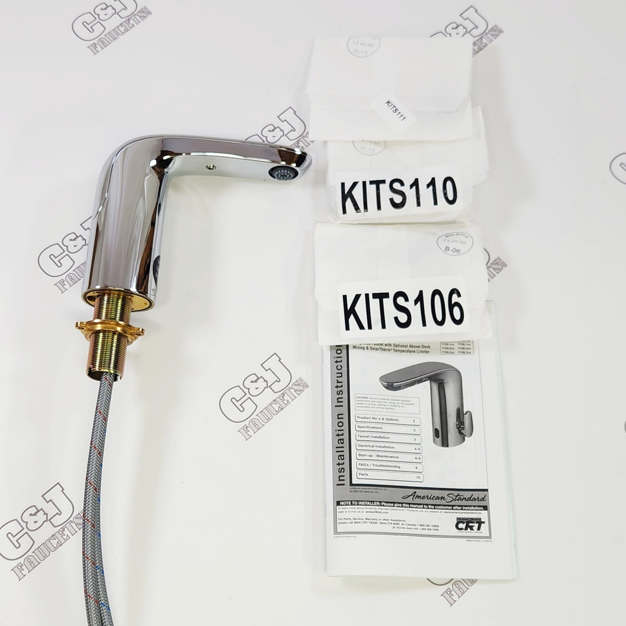American Standard 7755303.002 NextGen 0.35 GPM Touchless Bathroom Faucet -Chrome