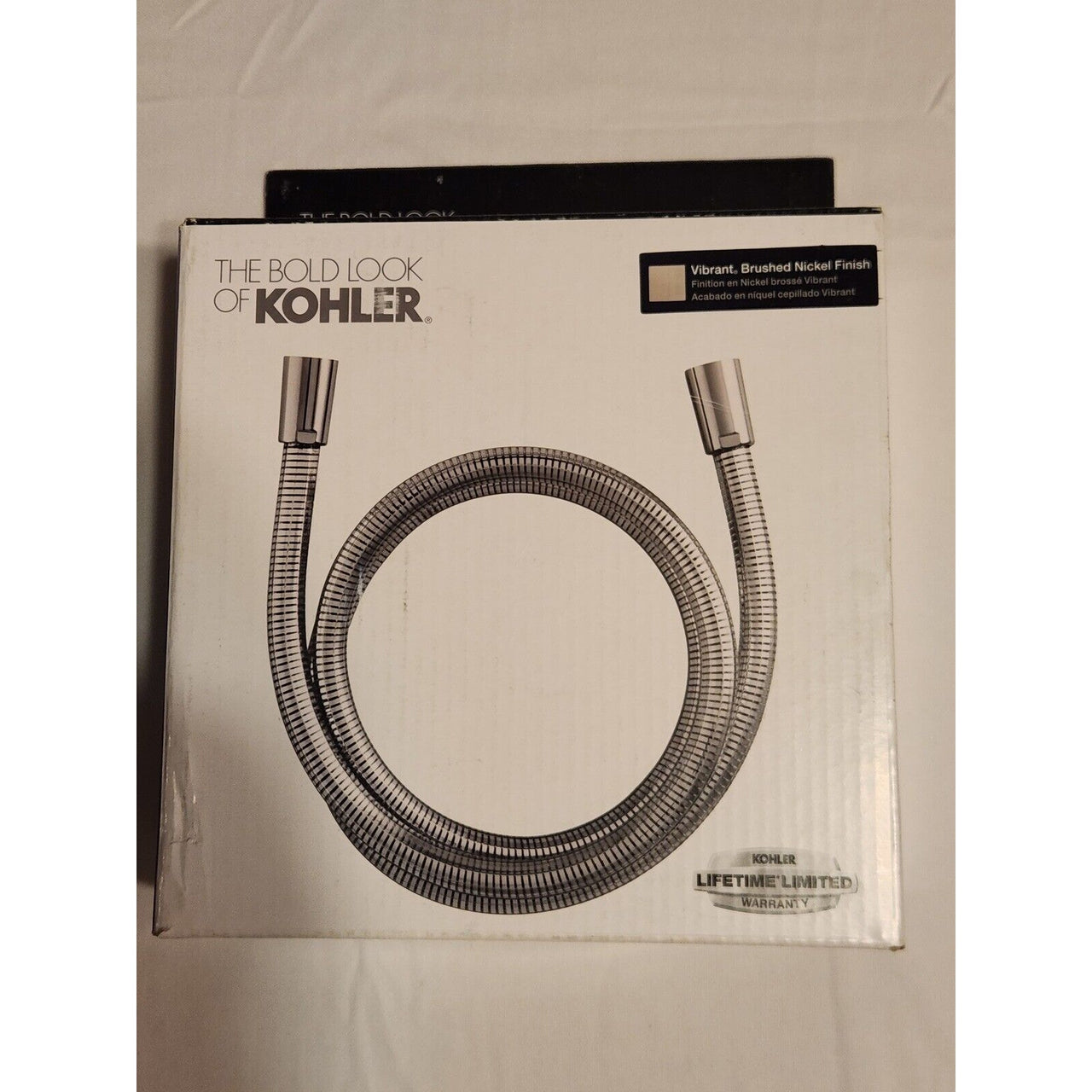 Kohler 45981-BN Awaken 72-Inch Ribbon Hose - Vibrant Brushed Nickel