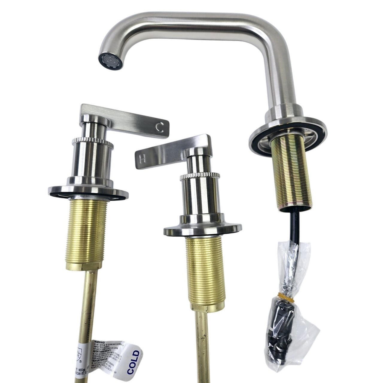 Kohler 35908-4-BN Castia 1.2 GPM Widespread Bathroom Faucet - Brushed Nickel
