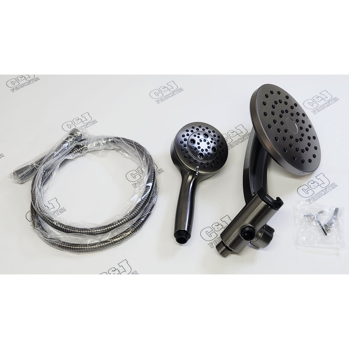 Delta 58600-KS-PR PivotPro Combination Shower- Lumicoat Black Stainless READ