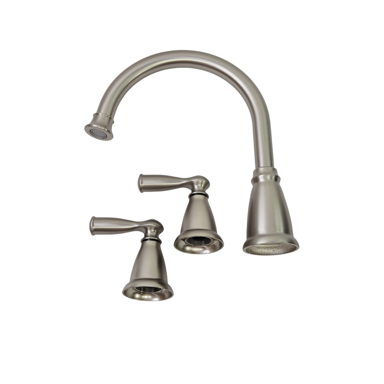 Moen 86924SRN Banbury Deck Mounted Roman Tub Filler Trim - Brush Nickel READ