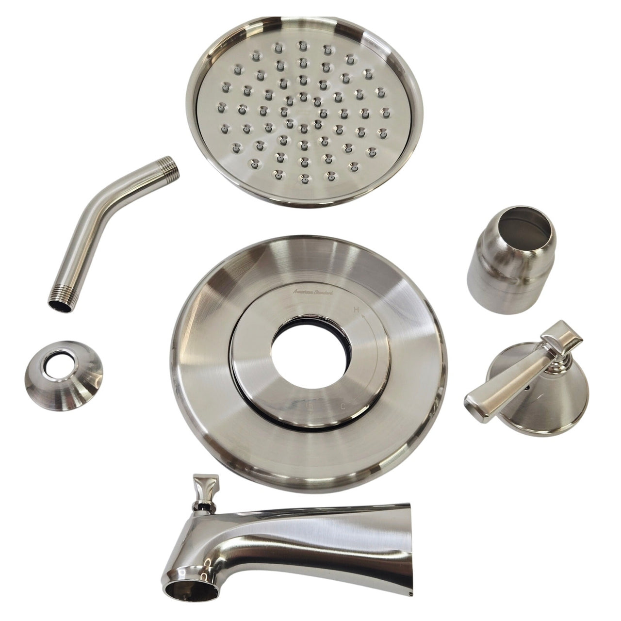 American Standard 7417502.295 Rumson Tub/Shower Faucet - Brushed Nickel READ